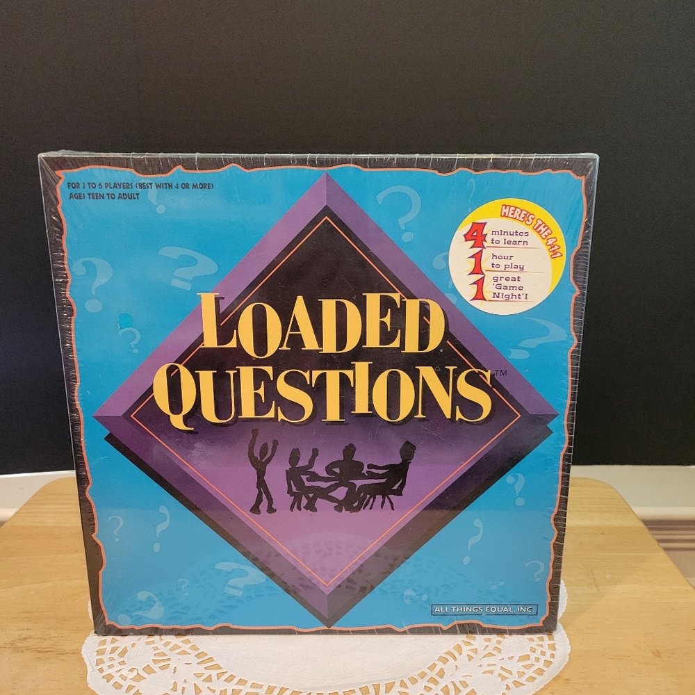 Loaded Questions Board Game NIB Factory Sealed